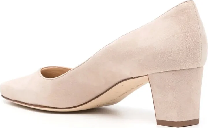 Okkatopla 50mm suede pumps - Image 3