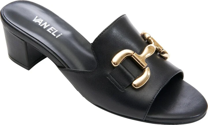 Oksana Block Heel Sandal
