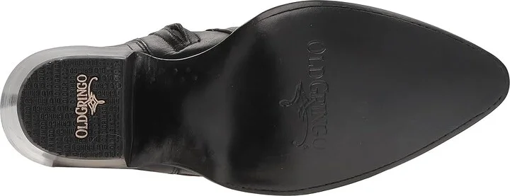 Old Gringo Belinda Cowboy Women's Boots Black 1 : 6.5 B - Medium, Leather - Image 4