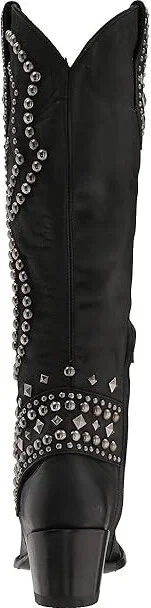 Old Gringo Belinda Cowboy Women's Boots Black 1 : 6.5 B - Medium, Leather - Image 5