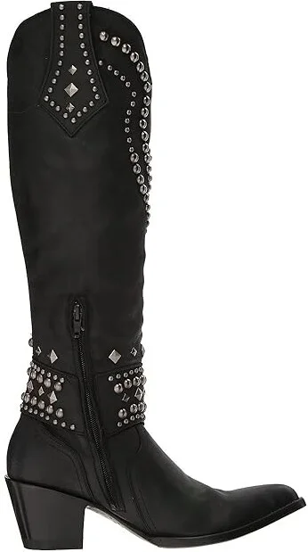 Old Gringo Belinda Cowboy Women's Boots Black 1 : 6.5 B - Medium, Leather - Image 8