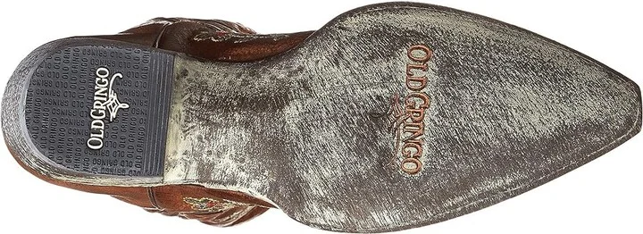 Old Gringo Bonnie 13 Cowboy Women's Boots Chocolate/Brass : 6.5 B - Medium, Leather - Image 4