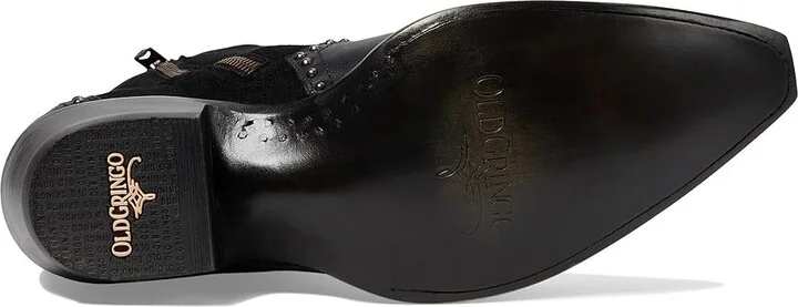 Old Gringo Calaverita Cowboy Women's Boots Black : 5.5 M, Leather - Image 3
