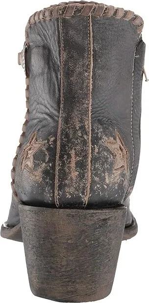 Old Gringo Glamis Cowboy Women's Boots Black/Beige : 8 B - Medium, Leather - Image 5
