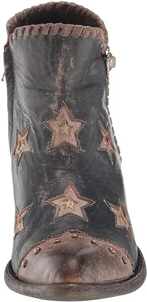 Old Gringo Glamis Cowboy Women's Boots Black/Beige : 8 B - Medium, Leather - Image 6