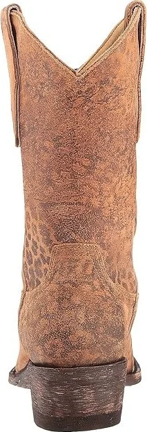 Old Gringo Leopardito YP Cowboy Women's Boots Ochre : 8.5 B - Medium, Leather - Image 5