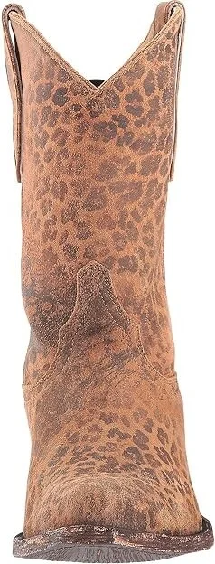 Old Gringo Leopardito YP Cowboy Women's Boots Ochre : 8.5 B - Medium, Leather - Image 6