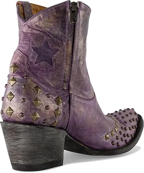 Old Gringo Lucena Cowboy Women's Boots Purple/Violet : 7 M, Leather - Image 4
