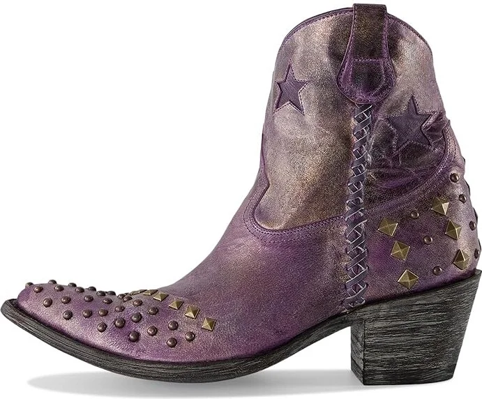 Old Gringo Lucena Cowboy Women's Boots Purple/Violet : 7 M, Leather - Image 6