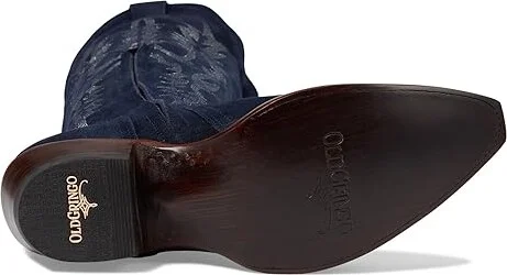 Old Gringo Mayra Cowboy Women's Boots Navy : 6 B - Medium, Leather - Image 3