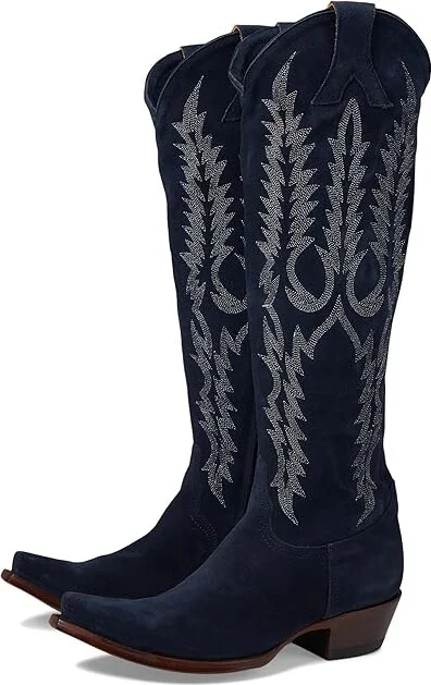 Old Gringo Mayra Cowboy Women's Boots Navy : 6 B - Medium, Leather