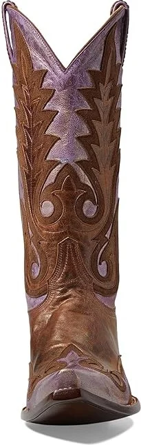 Old Gringo Nevada Overlay Cowboy Women's Boots Nut/Cream : 8 M, Leather - Image 2