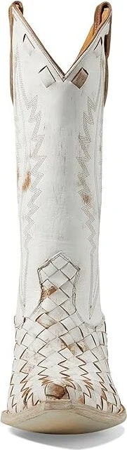 Old Gringo Reptilia Cowboy Women's Boots White : 8.5 B - Medium, Leather - Image 2