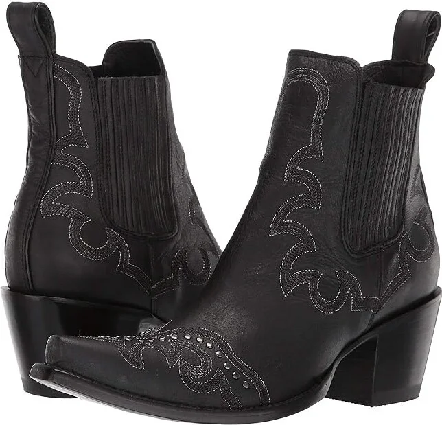 Old Gringo Shay Cowboy Women's Boots Black : 7 B - Medium, Leather