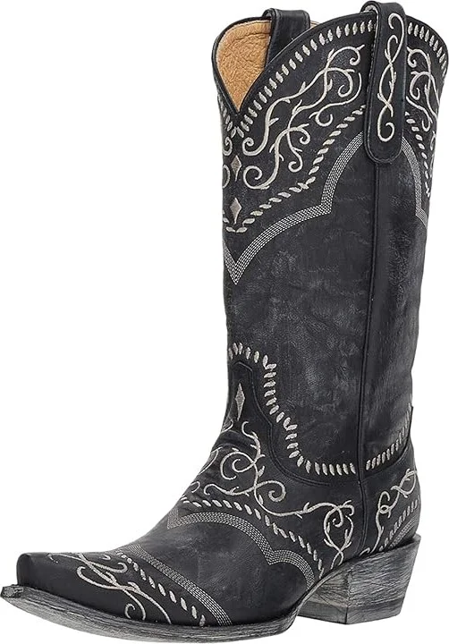 Old Gringo Sintra Cowboy Women's Boots Blue/Bone : 6.5 B - Medium, Leather - Image 2