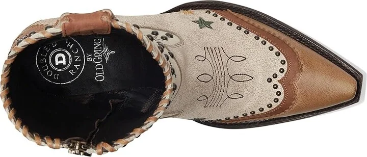 Old Gringo Tattoo You Cowboy Women's Boots Taupe : 7.5 M, Leather - Image 2