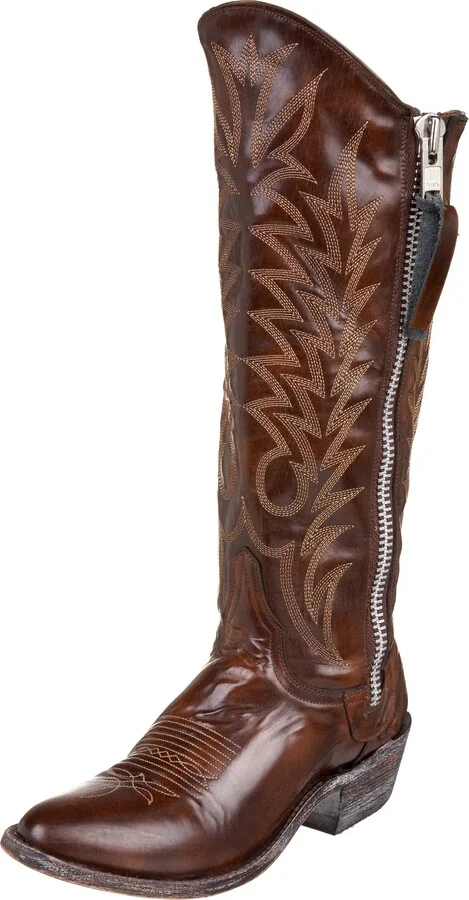 Old Gringo Women's L340-7 Razz Zip-Up Boot