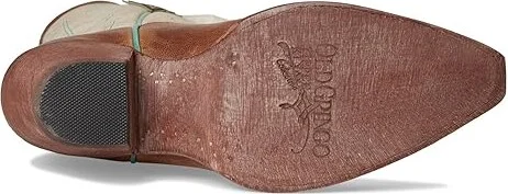 Old Gringo Yuctan Cowboy Women's Boots Oatmeal : 6 M, Leather - Image 3