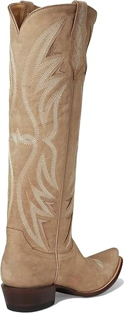 Old Gringo Yuma Tall Cowboy Women's Boots Straw : 8.5 M, Leather - Image 4
