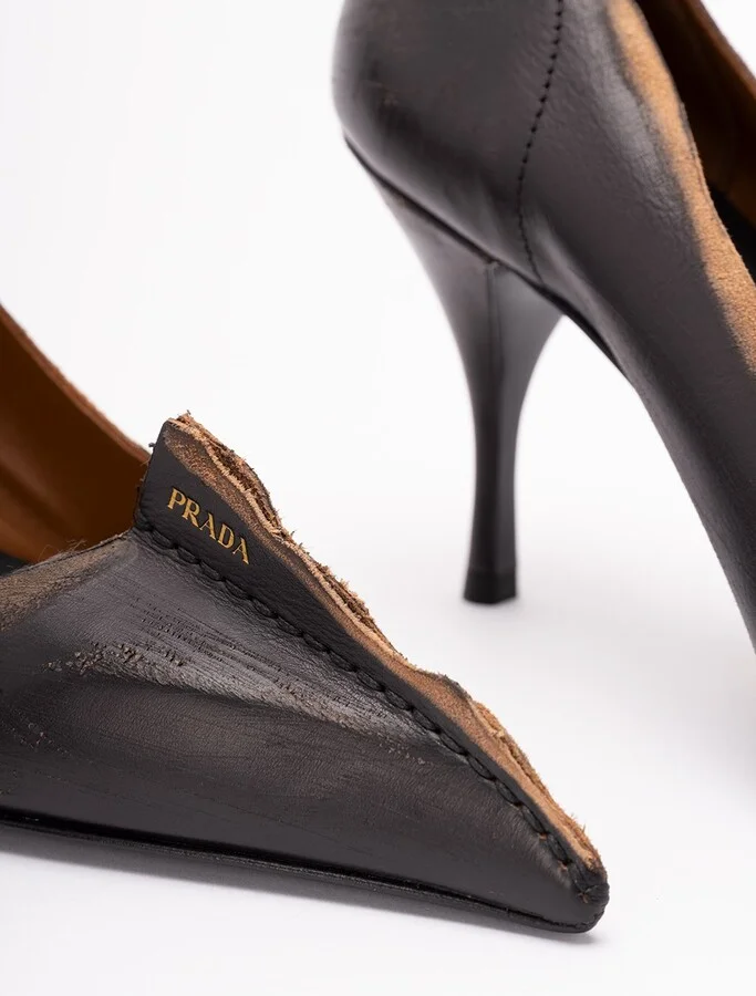 Old Leather Pumps - Image 2