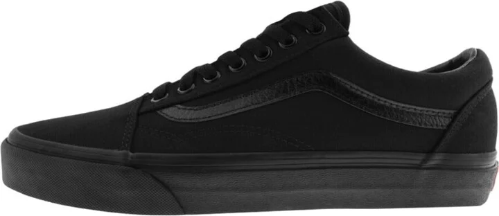 Old Skool Canvas Trainers Black