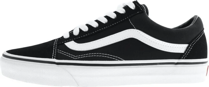 Old Skool Canvas Trainers Black