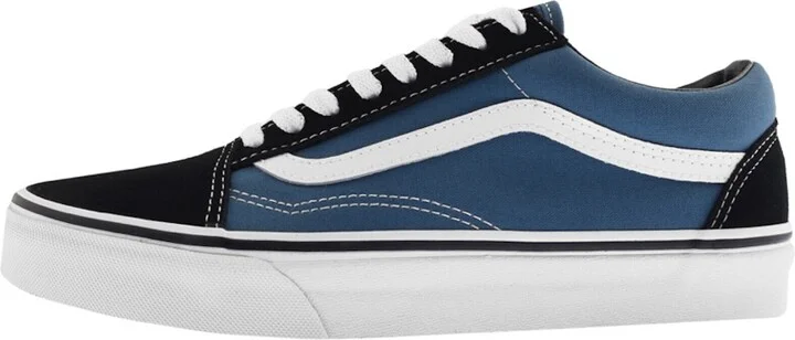 Old Skool Canvas Trainers Navy