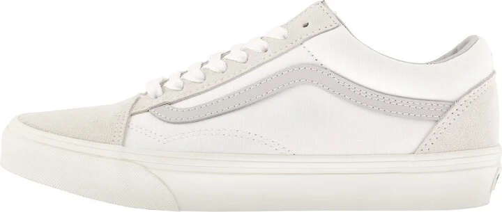 Old Skool Canvas Trainers White