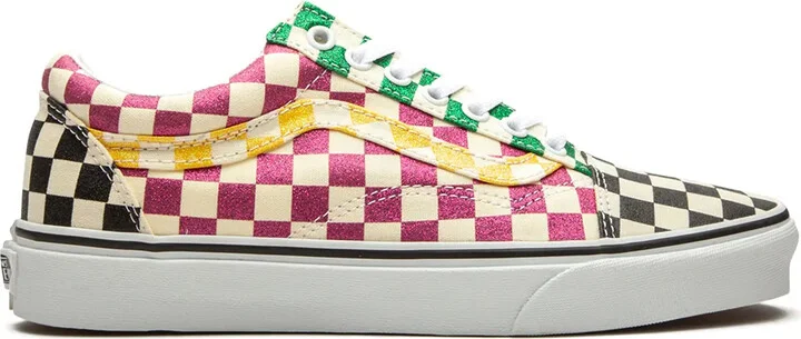Old Skool "Glitter Check" sneakers