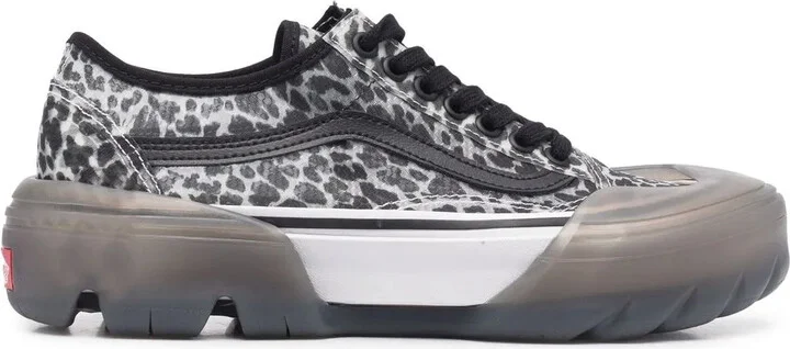 Old Skool leopard-print sneakers