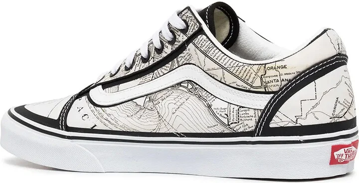 Old Skool map-print sneakers - Image 3