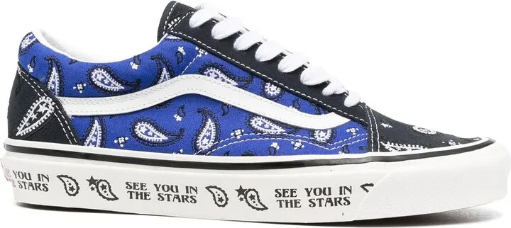 Old Skool paisley-print sneakers
