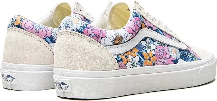 Old Skool retro-floral "Multi/True" sneakers - Image 3