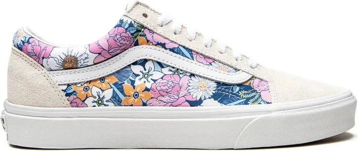 Old Skool retro-floral "Multi/True" sneakers