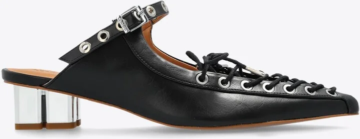 Oleatex 35 Lace-Up Mules