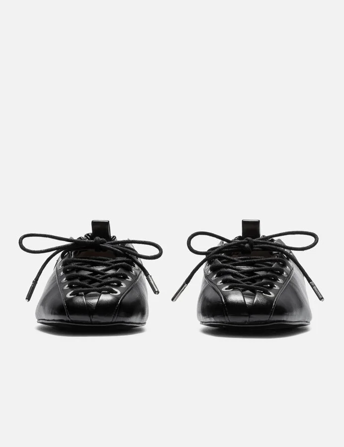 Oleatex Lace-Up Ballerinas - Image 2