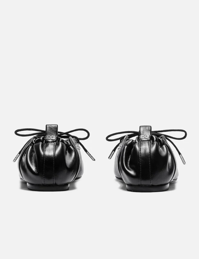 Oleatex Lace-Up Ballerinas - Image 3