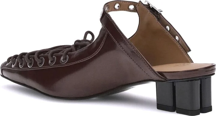 Oleatex Laced Mules - Image 3