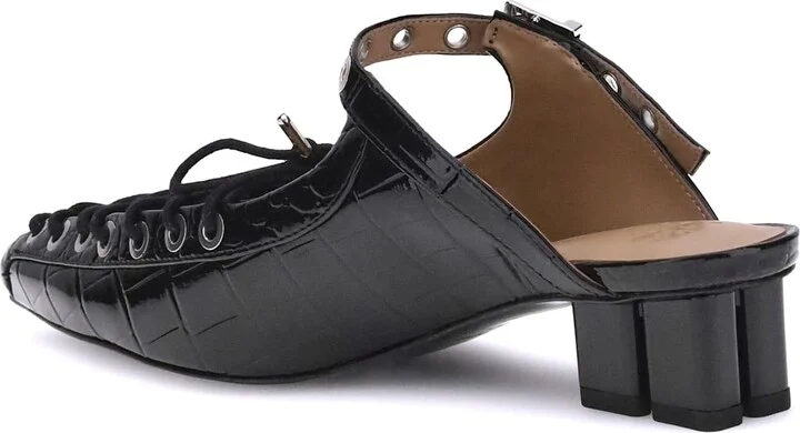 Oleatex Laced Mules - Image 3