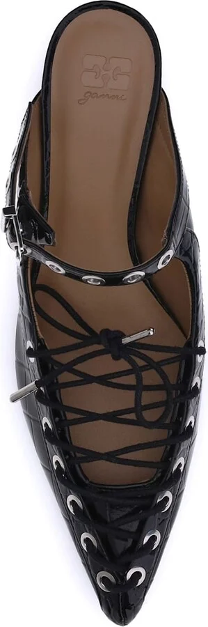 Oleatex Laced Mules - Image 4