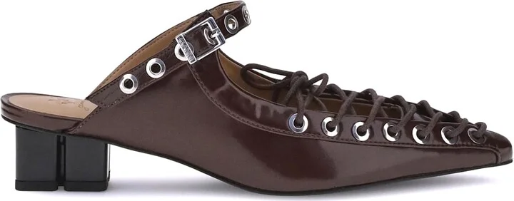 Oleatex Laced Mules