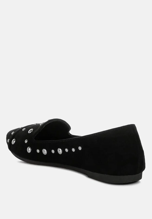 Olesia Stud Emebllished Ballet Flats - Image 7