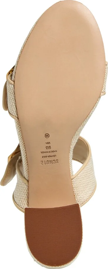 Olga Buckle Block Heel Sandal - Image 6