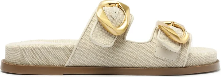 Olga Buckle Sporty Slide Sandal - Image 3