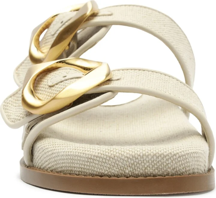 Olga Buckle Sporty Slide Sandal - Image 4