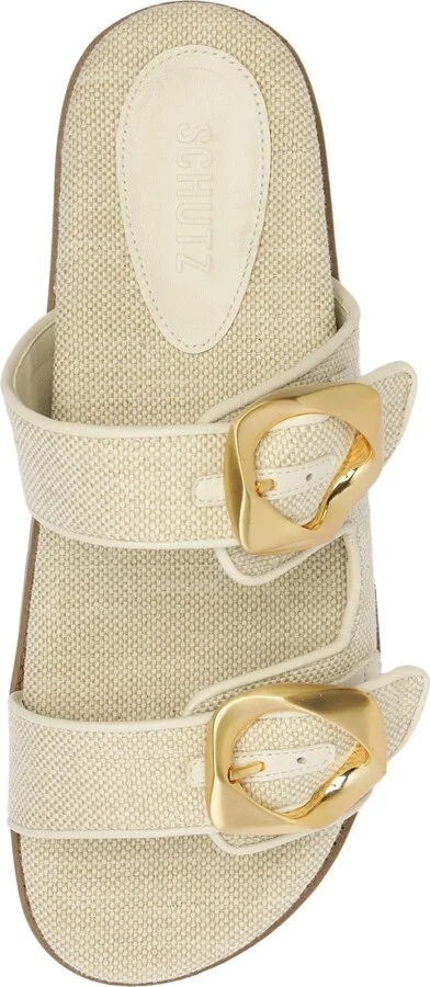 Olga Buckle Sporty Slide Sandal - Image 5