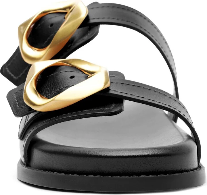 Olga Buckle Sporty Slide Sandal - Image 4