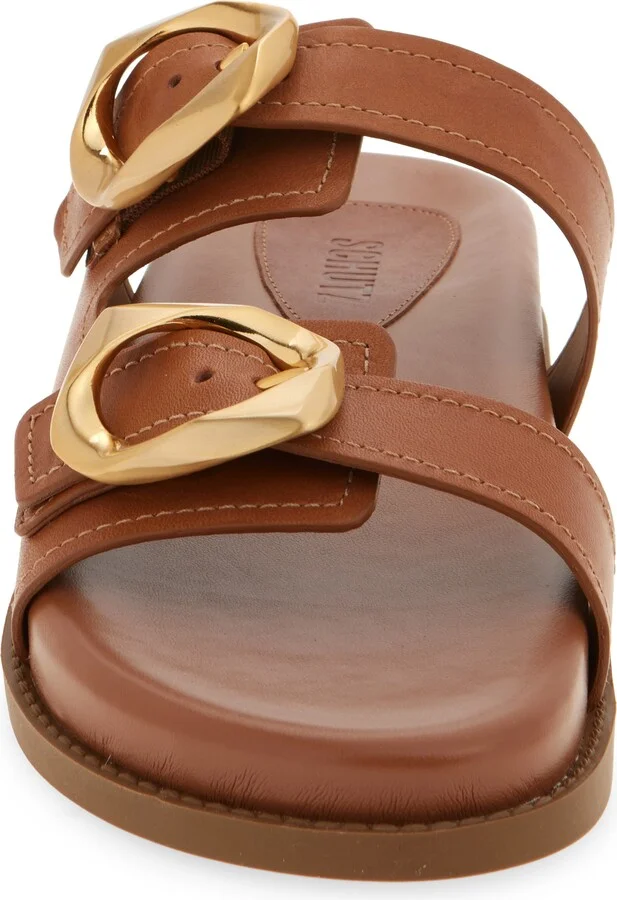 Olga Buckle Sporty Slide Sandal - Image 4