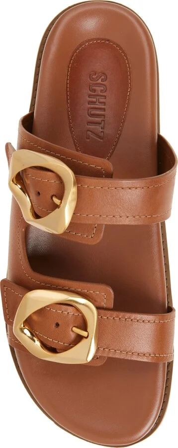 Olga Buckle Sporty Slide Sandal - Image 5