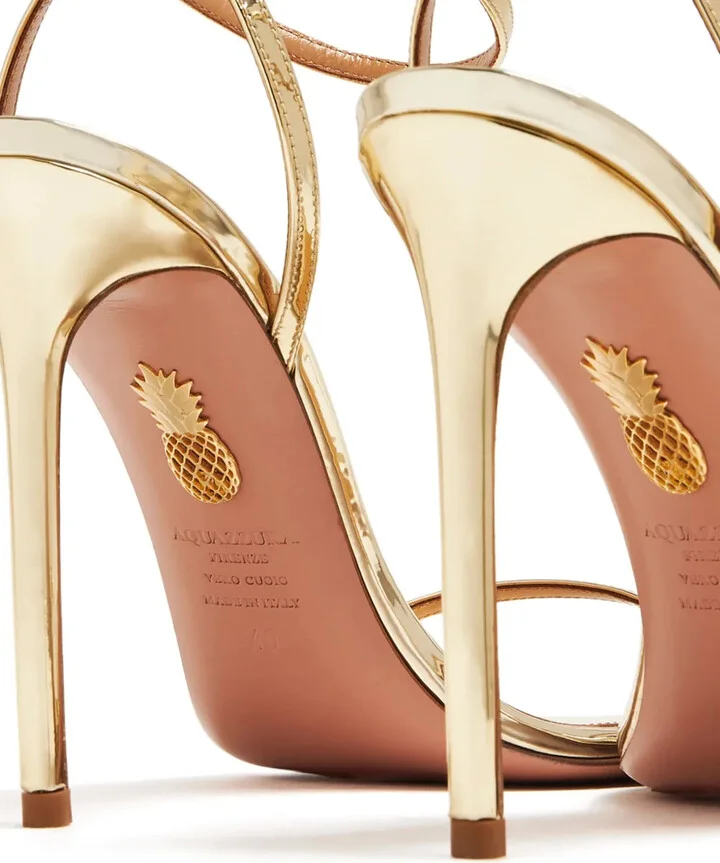 Olie 105mm metallic sandals - Image 4